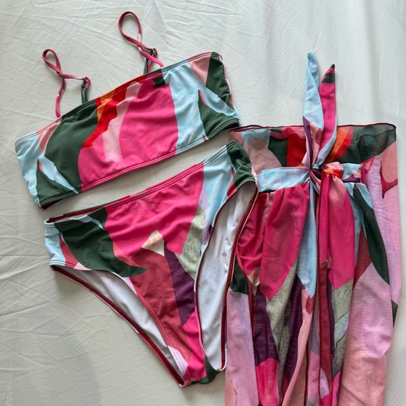 3 Piece Bikini Set - Picture 2 of 7